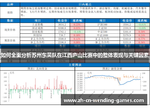 如何全面分析苏州东吴队在江西庐山比赛中的整体表现与关键因素
